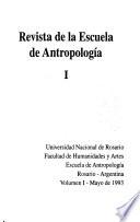 Revista de la Escuela de Antropología