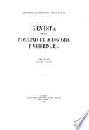 Revista de la Facultad de Agronomía y Veterinaria