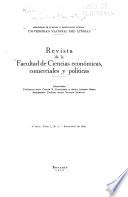 Revista de la Facultad de Ciencias Económicas, Comerciales y Políticas