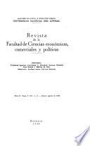 Revista de la Facultad de Ciencias Económicas, Comerciales y Políticas
