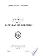 Revista de la Facultad de Derecho