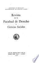Revista de la Facultad de Derecho y Ciencias Sociales