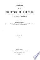 Revista de la Facultad de Derecho y Ciencias Sociales