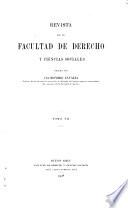 Revista de la Facultad de Derecho y Ciencias Sociales