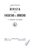 Revista de la Facultad de Derecho y Ciencias Sociales