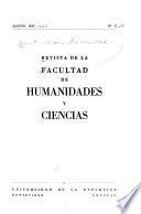 Revista de la Facultad de Humanidades y Ciencias