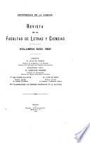 Revista de la Facultad de Letras y Ciencias