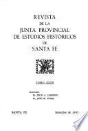 Revista de la Junta de Estudios Históricos de Santa Fe
