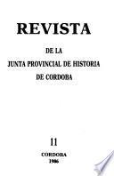 Revista de la Junta Provincial de Historia de Córdoba