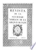 Revista de la Sociedad Amigos de la Arqueología.