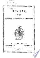 Revista de la Sociedad Bolivariana