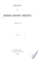 Revista de la Sociedad Geológica