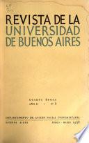 Revista de la Universidad de Buenos Aires