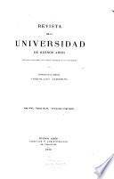 Revista de la Universidad de Buenos Aires