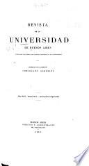 Revista de la Universidad de Buenos Aires ...