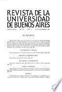 Revista de la Universidad de Buenos Aires