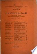 Revista de la Universidad de Buenos Aires