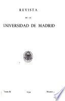 Revista de la Universidad de Madrid