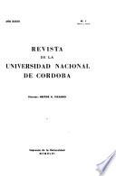 Revista de la Universidad Nacional de Cordoba