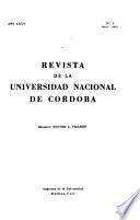 Revista de la Universidad Nacional de Córdoba