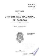 Revista de la Universidad Nacional de Cordoba
