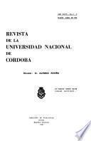 Revista de la Universidad Nacional de Córdoba