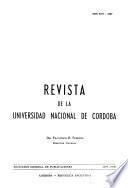 Revista de la Universidad Nacional de Córdoba