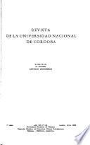 Revista de la Universidad Nacional de Cordoba