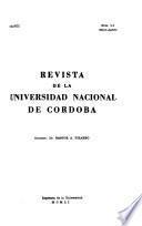 Revista de la Universidad Nacional de Cordoba