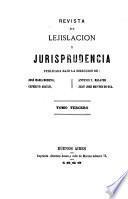 Revista de legislación y jurisprudencia