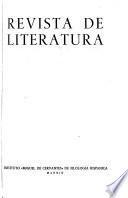 Revista de literatura