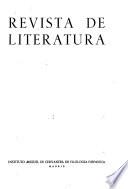Revista de literatura