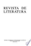 Revista de literatura