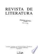 Revista de literatura