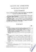 Revista de literatura
