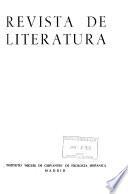 Revista de literatura