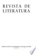 Revista de literatura