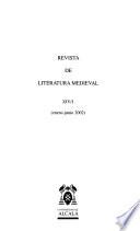 Revista de literatura medieval