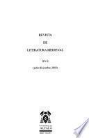 Revista de literatura medieval