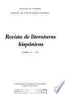 Revista de literaturas hispánicas