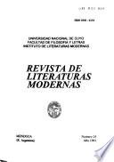 Revista de literaturas modernas