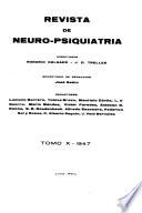 Revista de neuro-psiquiatría