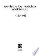 Revista de poética medieval