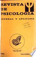 Revista de psicologia general y aplicada