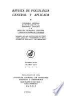 Revista de psicologia general y aplicada