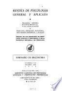 Revista de psicología general y aplicada
