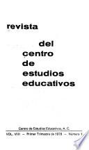 Revista del Centro de Estudios Educativos