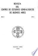 Revista del Centro de Estudios Genealógicos de Buenos Aires