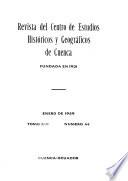 Revista del Centro de Estudios Históricos y Geográficos de Cuenca