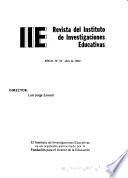 Revista del Instituto de Investigaciones Educativas